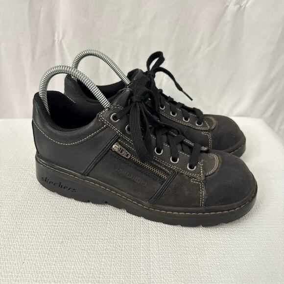 Skechers Shoes - Skechers Jammers Shoes Vintage Y2K Black Chunky